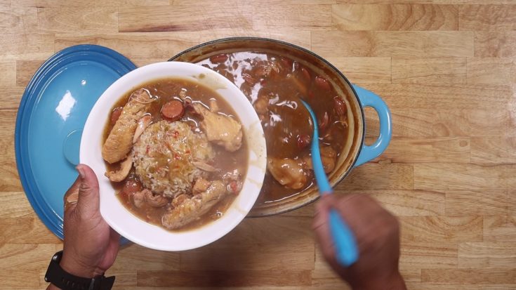 Chicken & Sausage Gumbo 